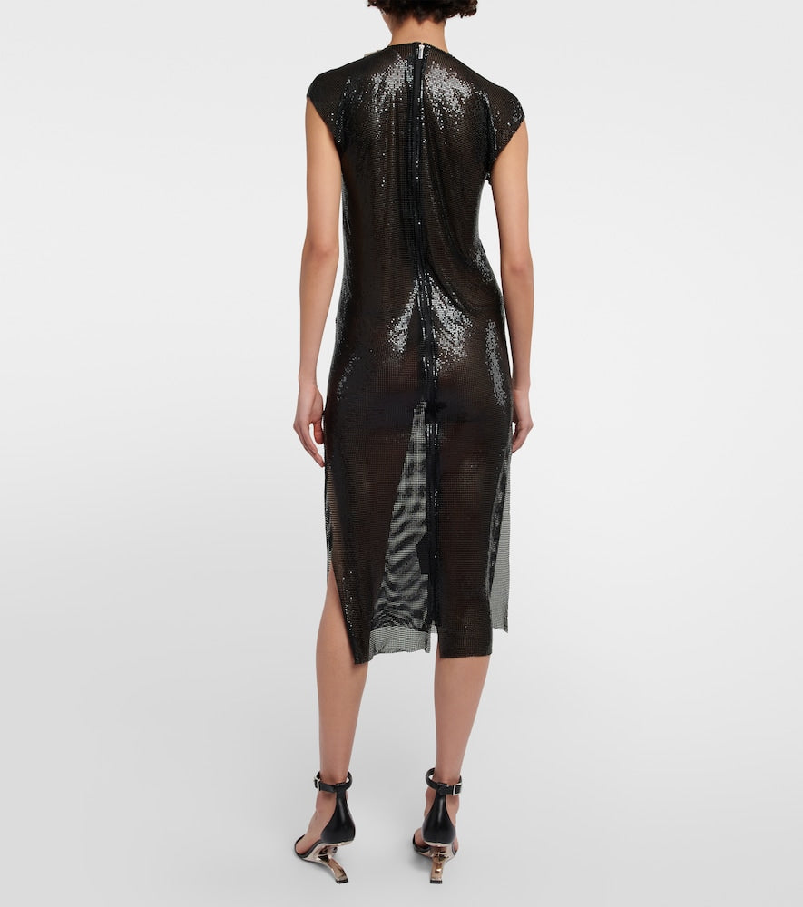 Christopher Kane Crystal-embellished cutout midi dress
