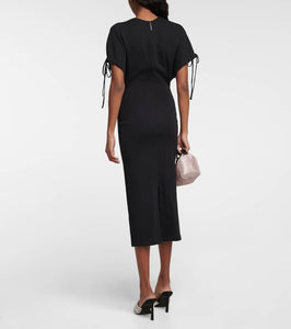 Christopher Kane Cutout cotton midi dress
