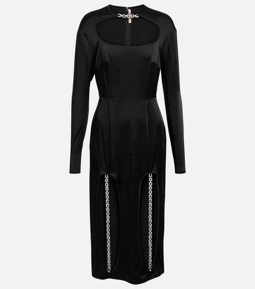 Christopher Kane Cutout embellished midi dress. Christopher Kane 镂空装饰中长连衣裙