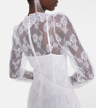 Christopher Kane Embellished cutout lace gown