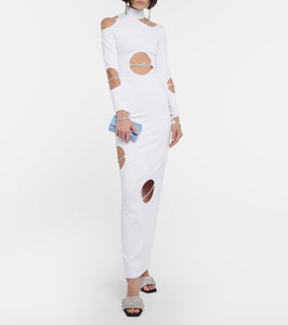 Christopher Kane Embellished cutout maxi dress
