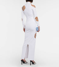Christopher Kane Embellished cutout maxi dress