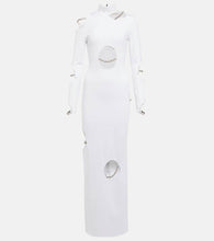 Christopher Kane Embellished cutout maxi dress