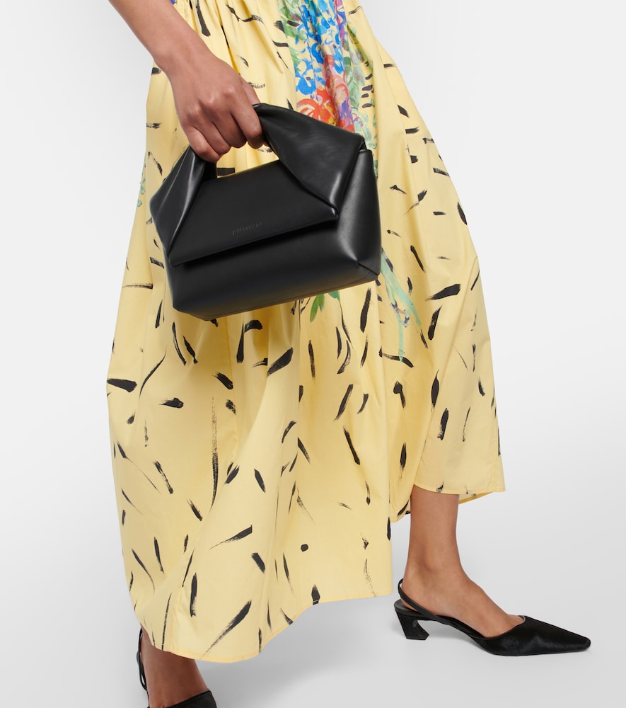 Christopher Kane Floral cotton midi dress