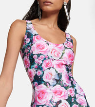 Christopher Kane Floral midi dress