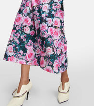 Christopher Kane Floral midi dress