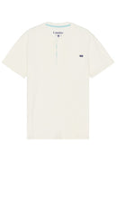 Chubbies The Slice Of Life Henley Shirt in Ivory - Chemise Henley Chubbies The Slice Of Life en ivoire - Chubbies The Slice Of Life 象牙色亨利衫 - Chubbies The Slice Of Life Henley-Shirt in Elfenbein - Chubbies The Slice Of Life 헨리 셔츠 아이보리 색상 - Chubbies The Slice Of Life Henley Shirt in avorio