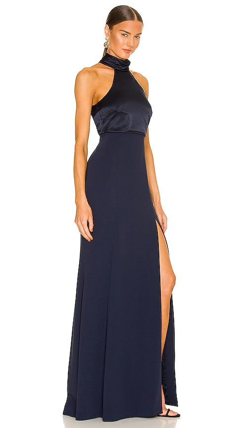 Cinq a Sept Alexandra Gown in Navy