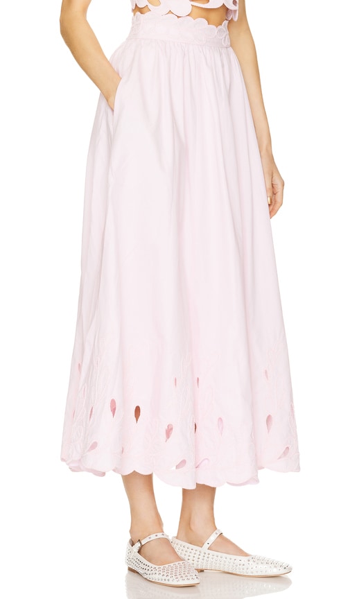 Cinq a Sept Bowen Skirt in Pink