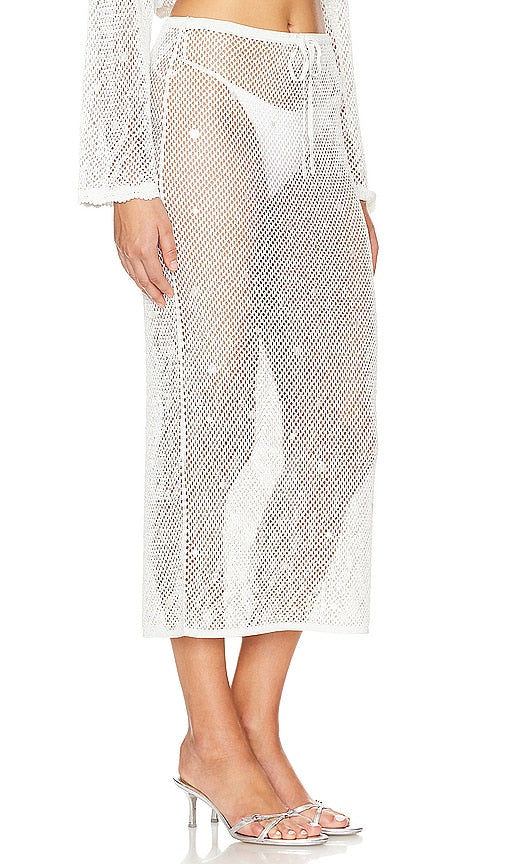 Cinq a Sept Briar Skirt in White