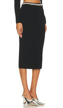 Cinq a Sept Chunky Bead Faith Knit Skirt in Black