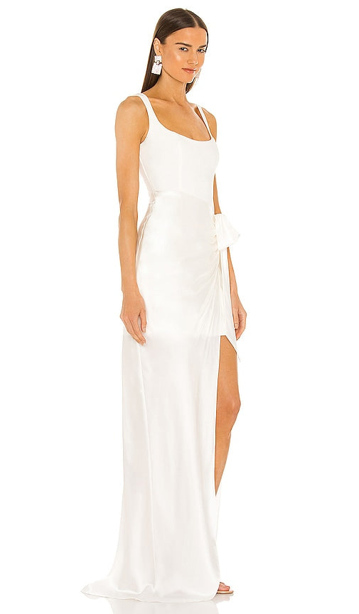 Cinq a Sept Marian Gown in White