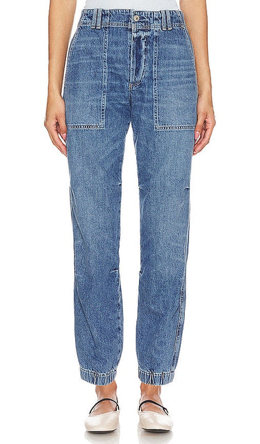 Citizens of Humanity Agni Utility Pant in Blue - Pantalon utilitaire Agni Citizens of Humanity en bleu - Citizens of Humanity Agni 蓝色实用长裤 - Citizens of Humanity Agni Utility-Hose in Blau - Citizens of Humanity Agni 유틸리티 팬츠 블루 색상 - Pantalone Citizens of Humanity Agni Utility in blu