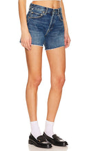 Citizens of Humanity Annabelle Long Vintage Relaxed Short in Blue