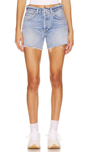 Citizens of Humanity Annabelle Long Vintage Relaxed Short in Blue - Short décontracté long vintage Annabelle de Citizens of Humanity en bleu - Citizens of Humanity Annabelle 蓝色长款复古宽松短裤 - Citizens of Humanity Annabelle Long Vintage Relaxed Short in Blau - Citizens of Humanity Annabelle 롱 빈티지 릴렉스 반바지 블루 색상 - Citizens of Humanity Pantaloncini rilassati vintage lunghi Annabelle in blu