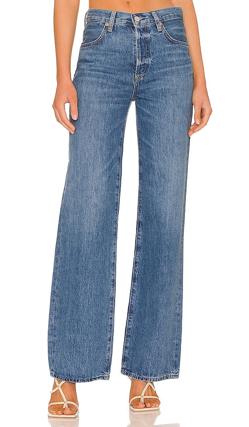 Citizens of Humanity Annina Trouser in Blue - Pantalon Annina de Citizens of Humanity en bleu - 人类公民安妮娜蓝色长裤 - Citizens of Humanity Annina Hose in Blau - Citizens of Humanity Annina 바지 블루 색상 - Pantaloni Citizens of Humanity Annina in blu