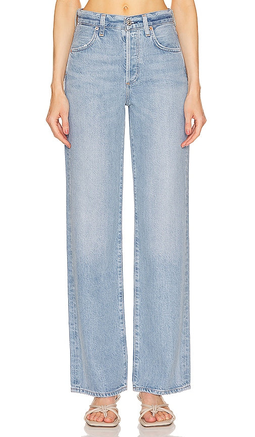 Citizens of Humanity Annina Wide Leg in Blue - Citizens of Humanity Annina jambe large en bleu - 人类公民安妮娜蓝色阔腿裤 - Citizens of Humanity Annina mit weitem Bein in Blau - Citizens of Humanity Annina 와이드 레그 블루 색상 - Cittadini dell'Umanità Annina Gamba Larga in Blu