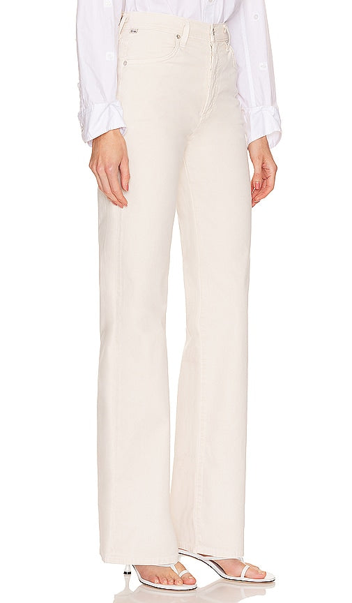 Citizens of Humanity Annina Wide Leg in Ivory