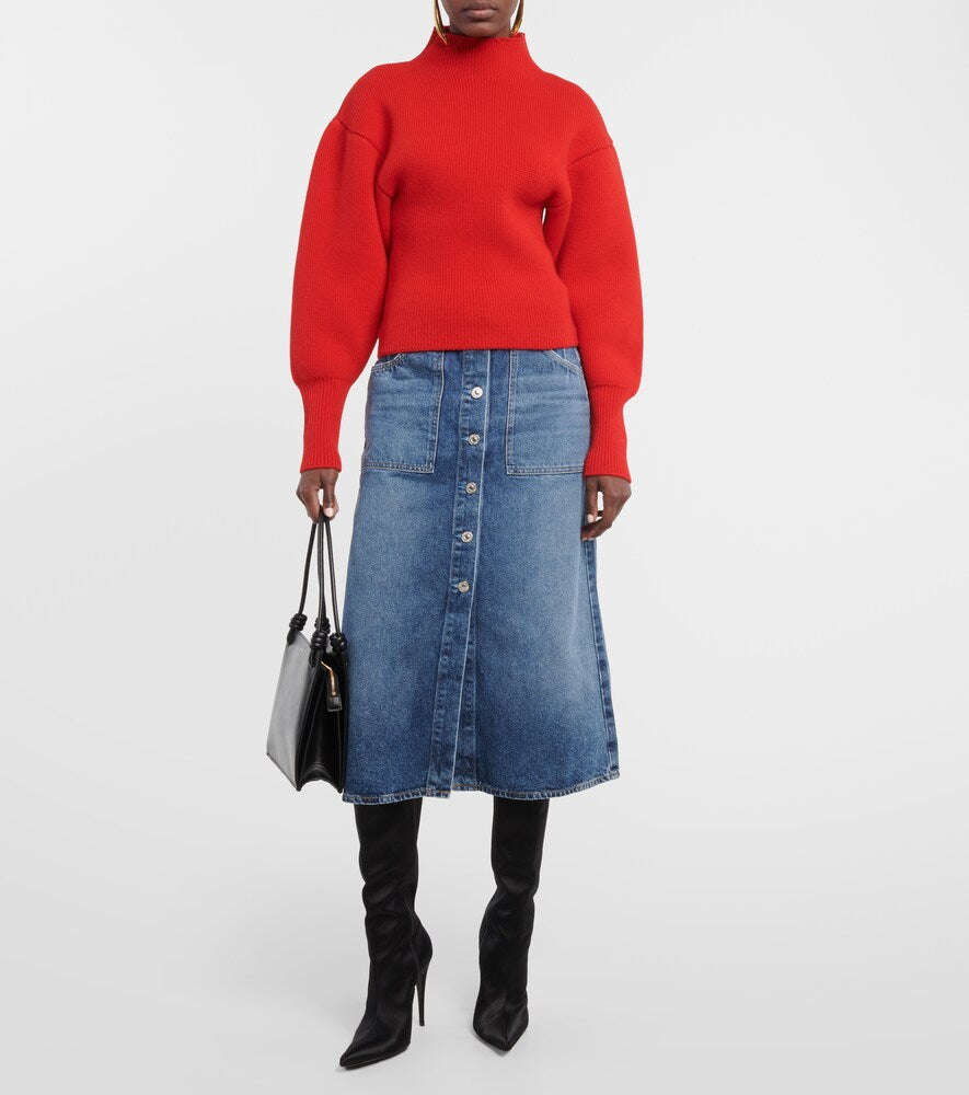 Citizens of Humanity Anouk denim midi skirt