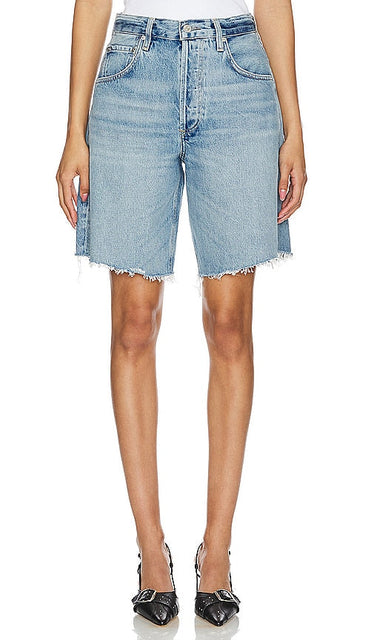 Citizens of Humanity Ayla Short in Blue - Short Ayla de Citizens of Humanity en bleu - 人类公民艾拉蓝色短裤 - Bürger der Menschheit Ayla Short in Blau - Citizens of Humanity Ayla 블루 쇼츠 - Cittadini dell'umanità Ayla Short in blu