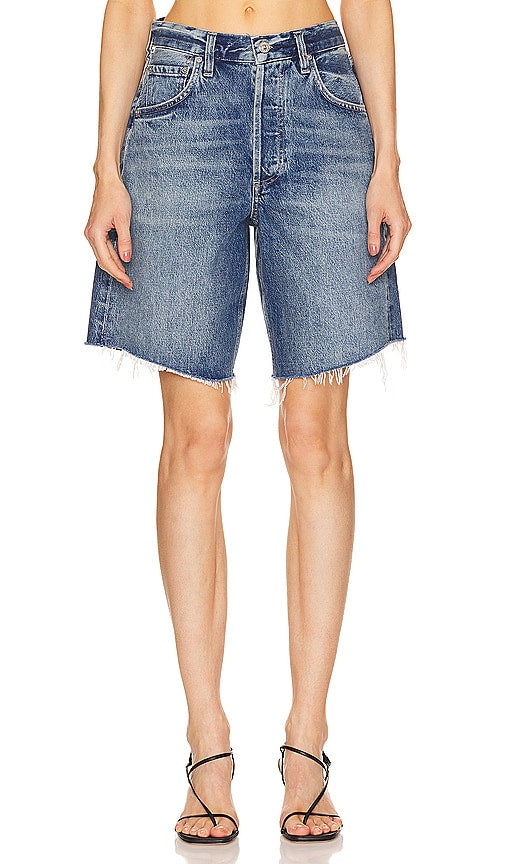 Citizens of Humanity Ayla Short in Blue - Short Ayla de Citizens of Humanity en bleu - 人类公民艾拉蓝色短裤 - Bürger der Menschheit Ayla Short in Blau - Citizens of Humanity Ayla 블루 쇼츠 - Cittadini dell'umanità Ayla Short in blu