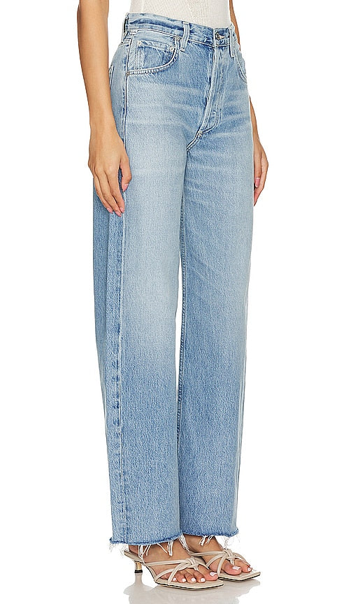 Citizens of Humanity Ayla Split Hem in Blue