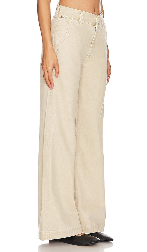 Citizens of Humanity Beverly Trouser in Beige