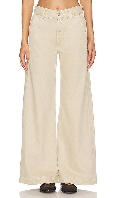Citizens of Humanity Beverly Trouser in Beige - Pantalon Beverly de Citizens of Humanity en beige - Citizens of Humanity Beverly 米色长裤 - Citizens of Humanity Beverly-Hose in Beige - Citizens of Humanity Beverly 바지 베이지 색상 - Pantaloni Citizens of Humanity Beverly in beige