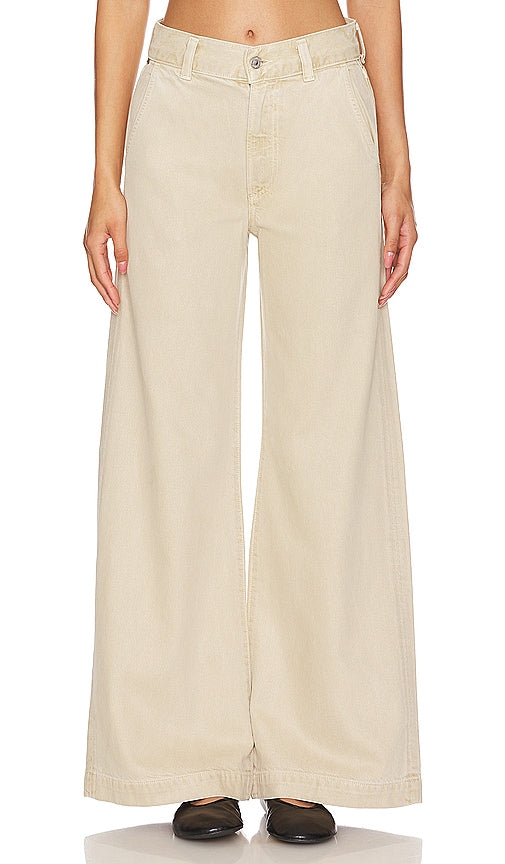 Citizens of Humanity Beverly Trouser in Beige - Pantalon Beverly de Citizens of Humanity en beige - Citizens of Humanity Beverly 米色长裤 - Citizens of Humanity Beverly-Hose in Beige - Citizens of Humanity Beverly 바지 베이지 색상 - Pantaloni Citizens of Humanity Beverly in beige