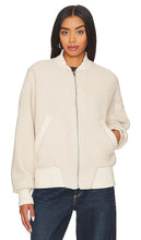 Citizens of Humanity Brianna Fleece Bomber in Cream