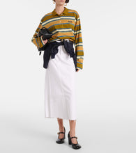 Citizens of Humanity Circolo Reworked denim maxi skirt
