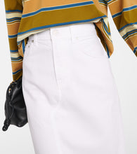 Citizens of Humanity Circolo Reworked denim maxi skirt