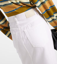 Citizens of Humanity Circolo Reworked denim maxi skirt