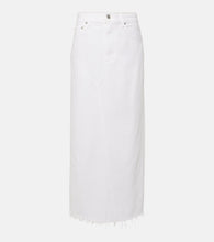 Citizens of Humanity Circolo Reworked denim maxi skirt - Citizens of Humanity Circolo 改造牛仔长裙