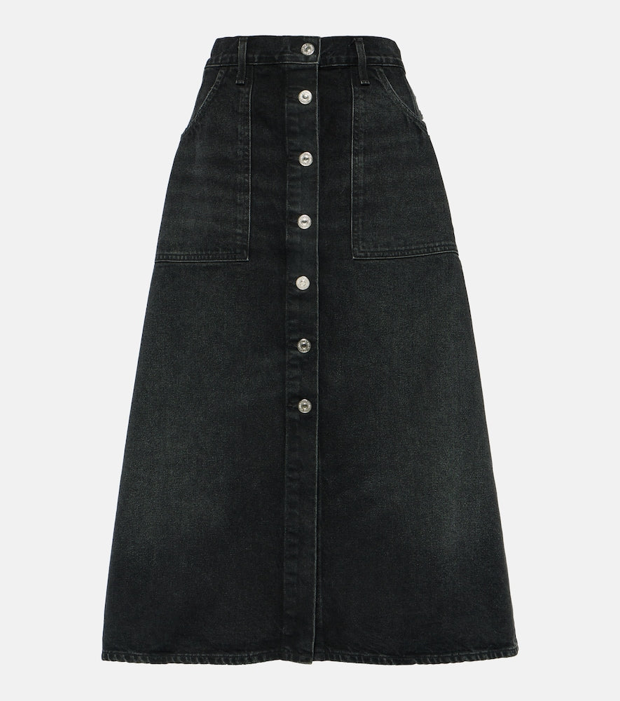 Citizens of Humanity Denim midi skirt - Citizens of Humanity 牛仔中长裙