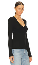 Citizens of Humanity Florence V-neck in Black