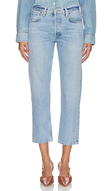 Citizens of Humanity Isla Low Rise Straight in Blue - Citizens of Humanity Isla - Coupe droite taille basse - Bleu - 人类岛公民岛蓝色低层直排别墅 - Citizens of Humanity Isla Low Rise Straight in Blau - Citizens of Humanity Isla 로우 라이즈 스트레이트 블루 색상 - Citizens of Humanity Isla Low Rise Straight in blu