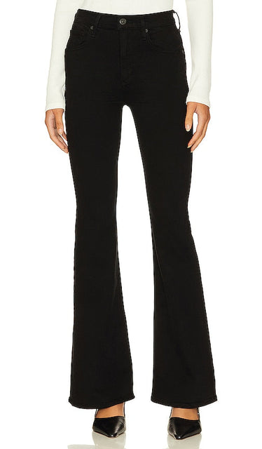 Citizens of Humanity Isola Flare in Black - Citizens of Humanity Isola Flare en noir - 黑色的人类公民伊索拉耀斑 - Citizens of Humanity Isola Flare in Schwarz - Citizens of Humanity Isola 플레어 블랙 색상 - Cittadini dell'Umanità Isola Flare in Nero