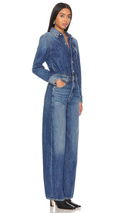 Citizens of Humanity Maisie Jumpsuit in Blue