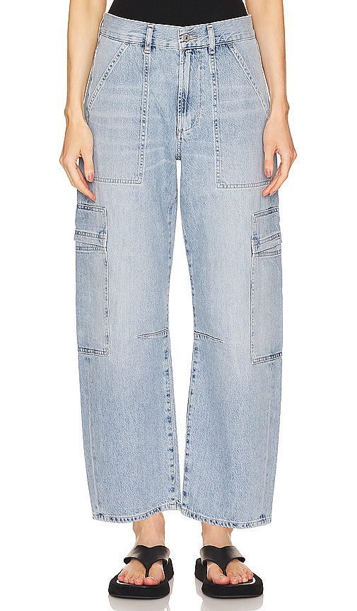 Citizens of Humanity Marcelle Cargo in Blue - Citoyens de l'humanité Marcelle Cargo en bleu - 蓝色的人类公民马塞尔·货物 - Citizens of Humanity Marcelle Cargo in Blau - Citizens of Humanity 블루 컬러의 Marcelle Cargo - Cittadini dell'Umanità Marcelle Cargo in Blu