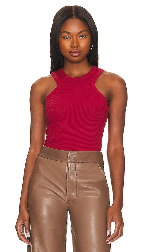 Citizens of Humanity Melrose Tank in Red - Débardeur Melrose de Citizens of Humanity en rouge - 人类公民梅尔罗斯红色坦克 - Citizens of Humanity Melrose Tank in Rot - Citizens of Humanity 멜로즈 탱크레드 색상 - Canotta Melrose di Citizens of Humanity in rosso