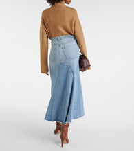 Citizens of Humanity Mina Reworked denim midi skirt