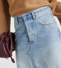 Citizens of Humanity Mina Reworked denim midi skirt