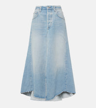 Citizens of Humanity Mina Reworked denim midi skirt - Citizens of Humanity Mina 改造牛仔中长裙