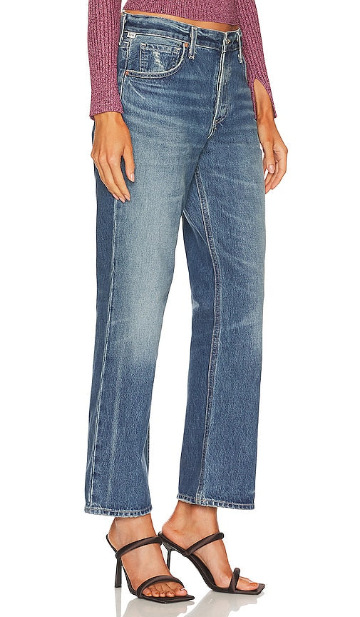 Citizens of Humanity Neve Low Slung Relaxed in Blue
