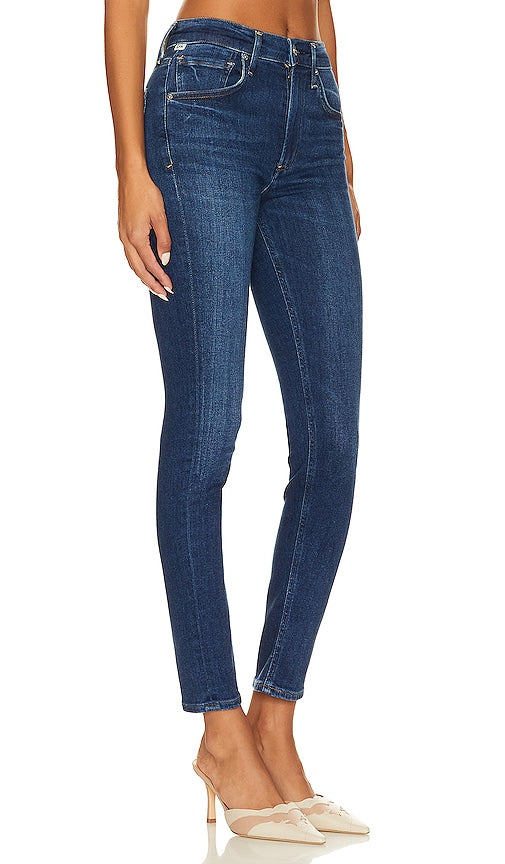 Citizens of Humanity Sloane Skinny in Denim-Dark