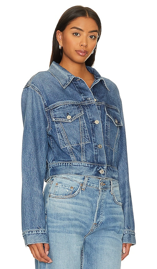 Citizens of Humanity Sorentti Cardigan Jacket in Blue