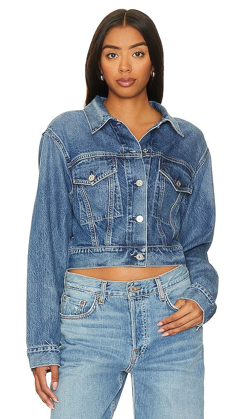 Citizens of Humanity Sorentti Cardigan Jacket in Blue - Veste cardigan Sorentti Citizens of Humanity en bleu - Citizens of Humanity Sorentti 蓝色开衫夹克 - Citizens of Humanity Sorentti Cardigan-Jacke in Blau - Citizens of Humanity SORENTTI 카디건 재킷블루 색상 - Giacca cardigan Sorenti Citizens of Humanity in blu