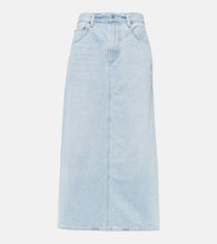 Citizens of Humanity Verona mid-rise denim midi skirt - Citizens of Humanity Verona 中腰牛仔中长裙
