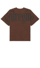 Civil Regime Concrete 199X Tee in Brown - T-shirt 199X en béton du régime civil en marron - Civil Regime Concrete 199X 棕色 T 恤 - Civil Regime Concrete 199X T-Shirt in Braun - Civil Regime Concrete 199X 티셔츠 브라운 색상 - T-shirt 199X in cemento del regime civile in marrone